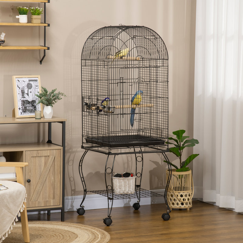 Cage de vol en métal 60,2 po Emilliano