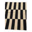 Tapis noir et blanc Osbourne