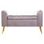 111cm Wide Velvet Standard Ottoman-245207558