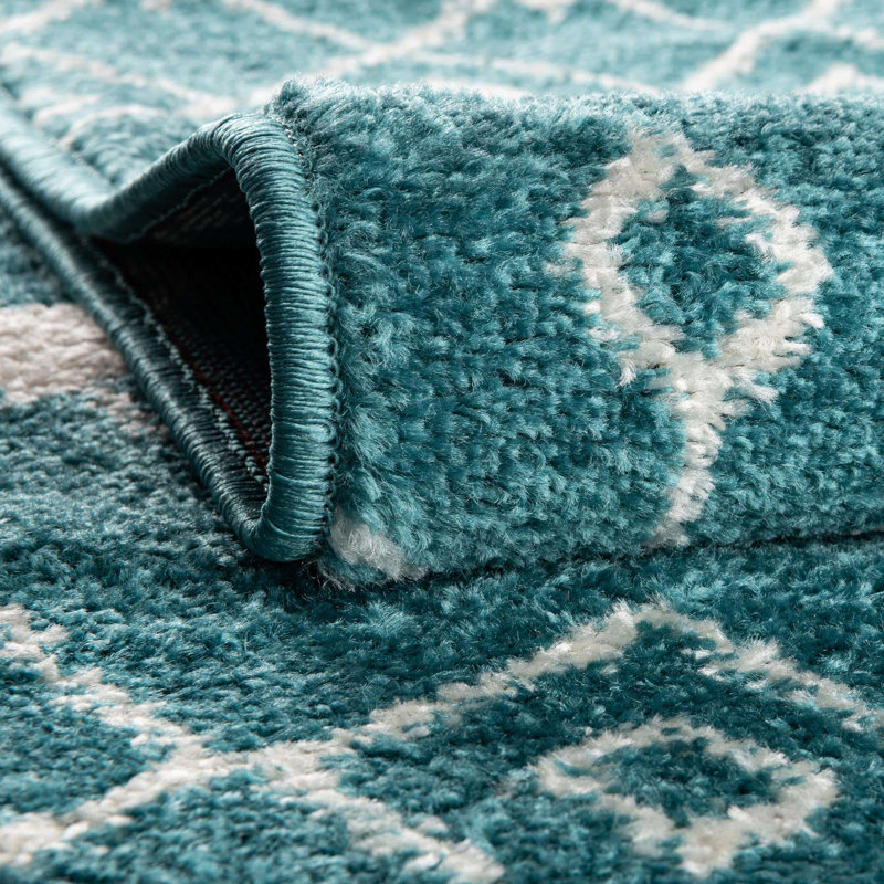 Tapis d'intérieur Somerville, Bleu, Runner 2' x 7'