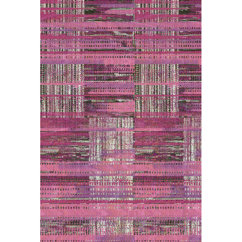 Premium Hall Carpet, 2.6 x 9.8 ft | 100% Polyester, 0.04 in Pile Height | Antibacterial & Non-Slip Underside | Machine Washable, 3D Digital Printing | Durable Woven Design for Living Room & Entryways
