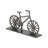 8" Black Metal Bicycle Hand Painted Sculpture