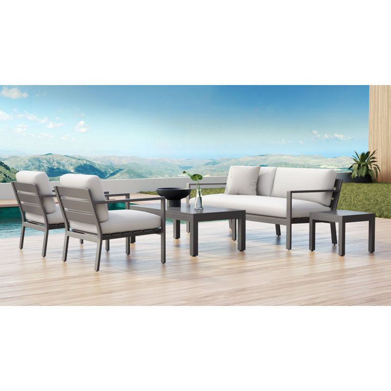 Vegas Powder Coated Aluminum Coffee Table