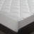 Overfilled Deep Pocket Mattress Pad White -282219133