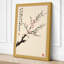 Plum Blossom Calligraphy Japandi - Wrapped Canvas-902839083-902839086