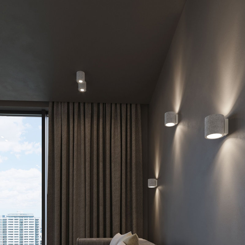 Skedee Concrete Flush Mount