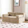 Modular Design Durable Convertible Chair Floor Couch Without Assembly(Set Of 2)
