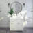 36'' Bathroom Drawers Vanity Set Sink Base with Sink Top Combo in White Shaker