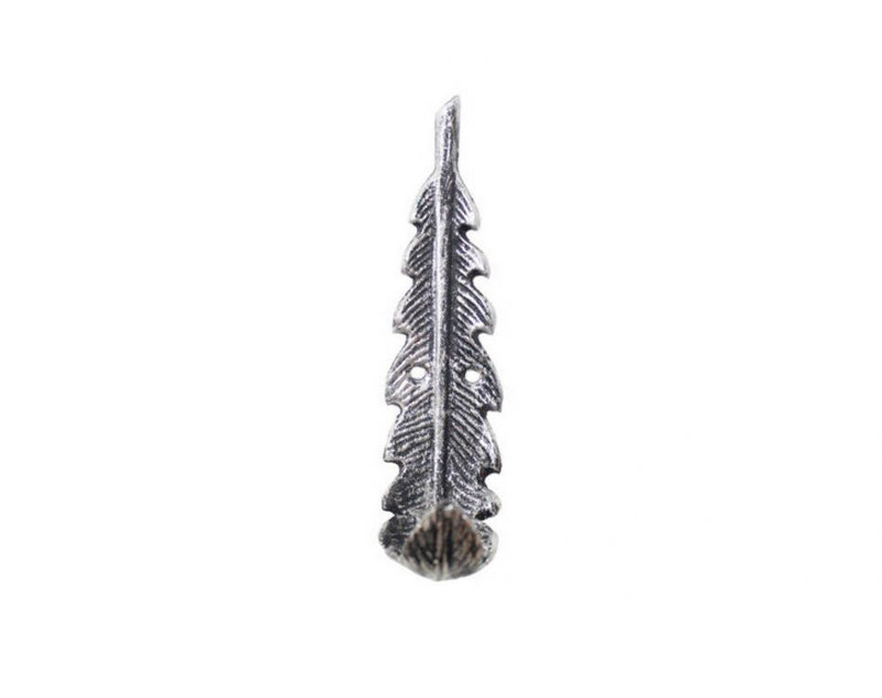 Bebb Metal Wall Wall Hook, Silver