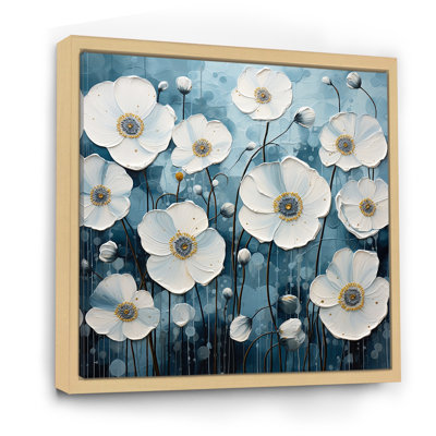 «A Serene Field Of Buttercups I», reproduction sur toile