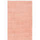 Evansdale Geometric Handmade Flatweave Cotton Orange Area Rug