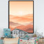 «Bold Sunset Mountain Horizon I», reproduction sur toile
