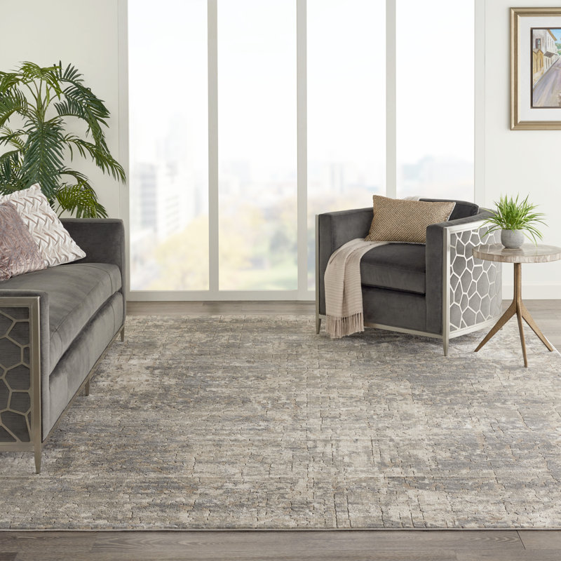 Avraham Abstract Indoor Rug, Rectangle 6'7" x 9'6"
