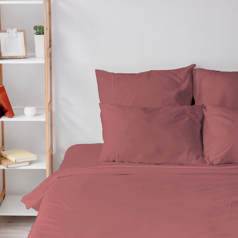 6 Piece Ultra Soft Double Brushed Microfiber Sheet Set, Cooling Sheets with Extra Deep Pockets - Machine Washable