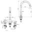 2-handle Bathroom Faucet-69597540