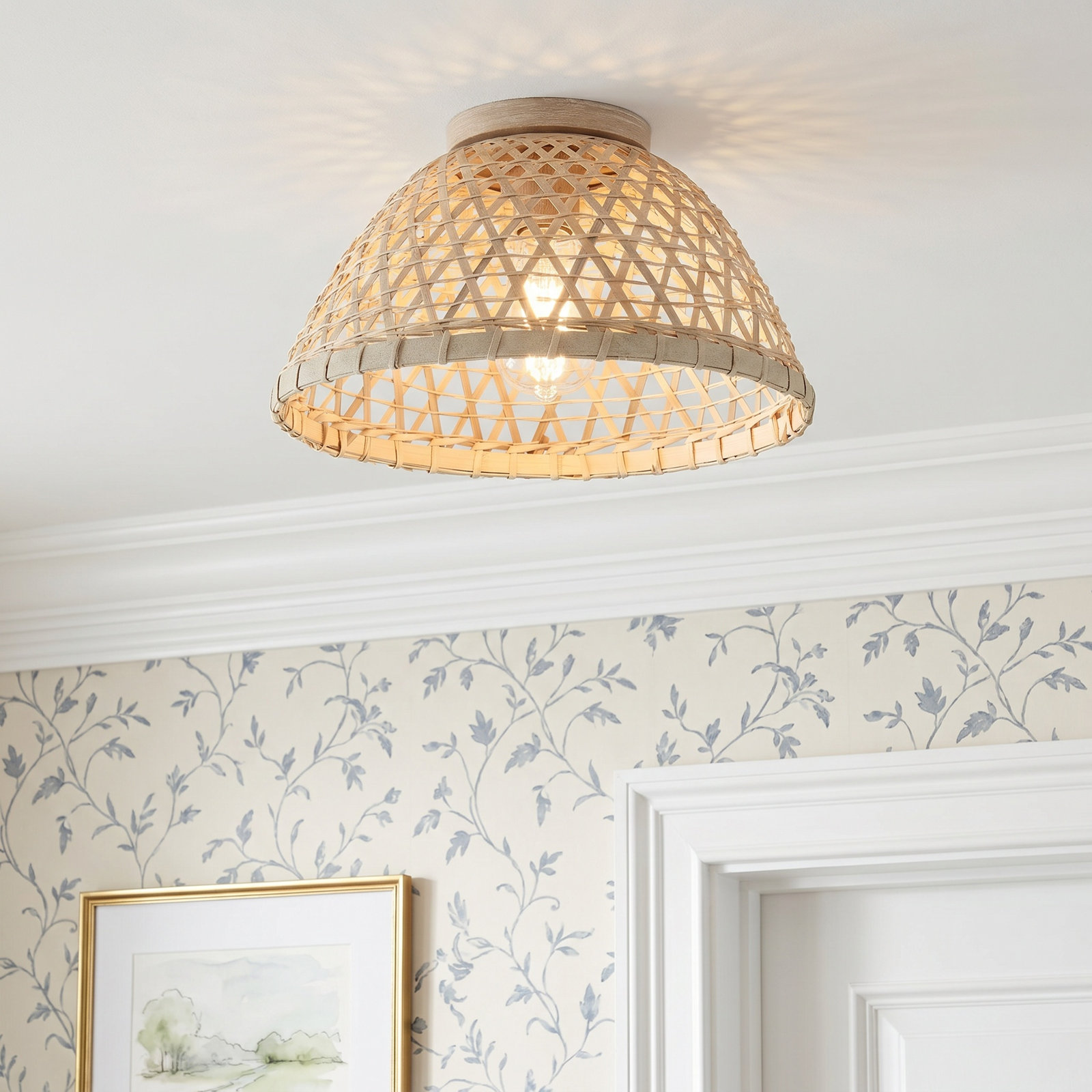 Luminara Single Light Flush Mount