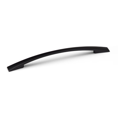 Matt Black Slim Bow Handles
