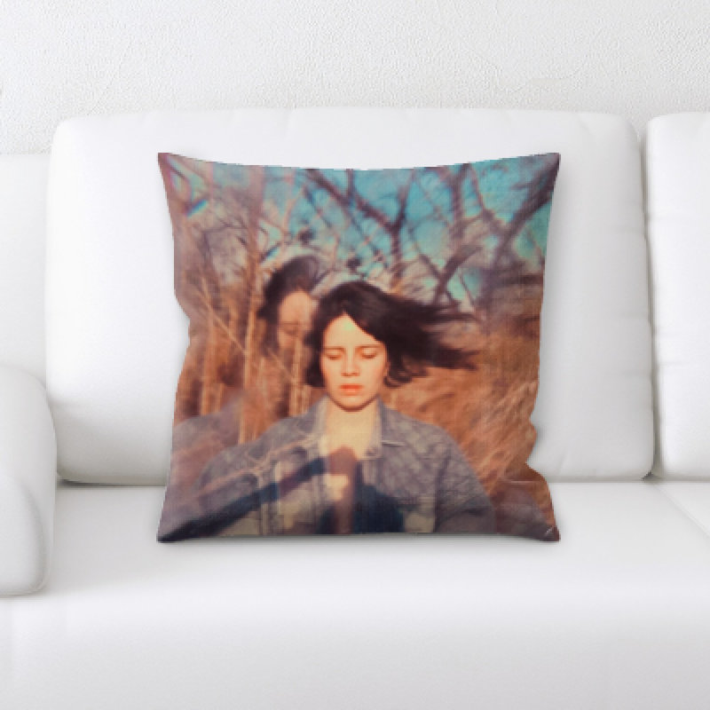 Microsuede Throw Pillow