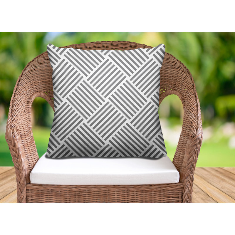 Housse et insert de coussin extérieur Langley, 19 po x l 19 po, Gris