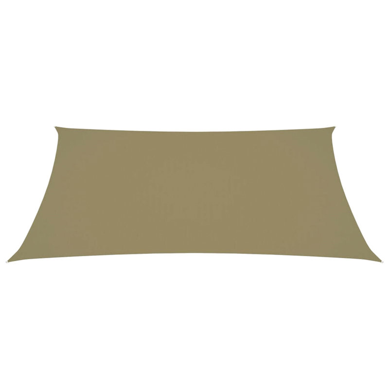 Pescadero 4m x 3m Rectangular Shade Sail, Beige