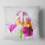 Coussin à imprimé floral aquarelle mauve-30746014-30746018