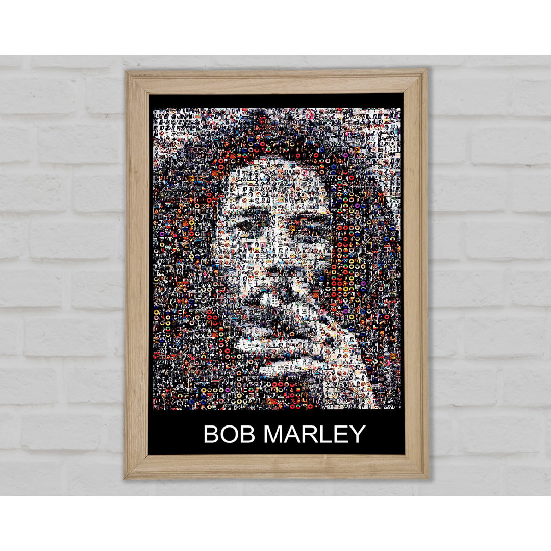 Bob Marley Joint - Einzelner Bilderrahmen Kunstdrucke