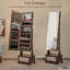 Armoire pour bijoux avec miroir Srinithya-890615445