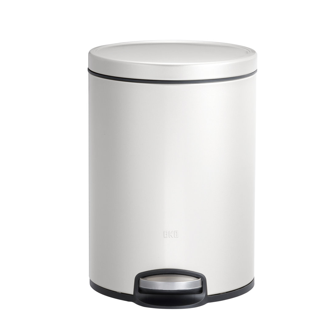 Eva Steel Step On Kitchen Trash Can