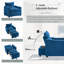 Canapé-lit Sleeper, fauteuil convertible 3-en-1-1413424953