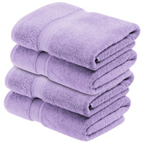 Deluxe Baby Bamboo Washcloths (Soft Lilac) 6