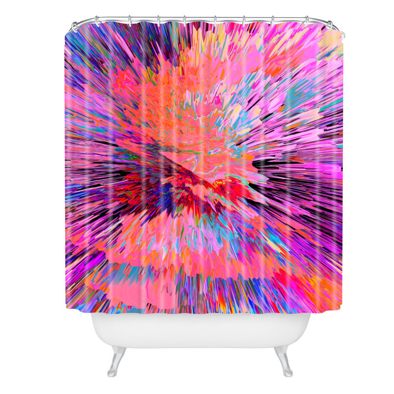 Abstract Shower Curtain