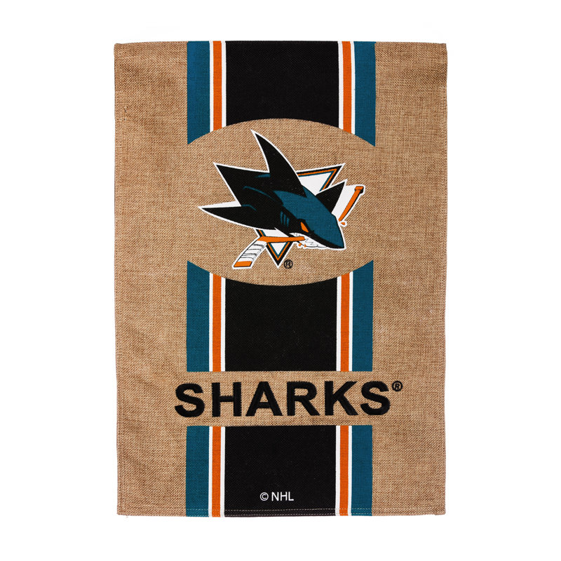 Drapeau de bannière gar, San Jose Sharks