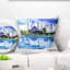 Coussin imprimé à la main - paysage urbain imprimé à la main Istanbul-29828244-29854889