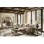 Casa Paros Drum Shape Accent Table