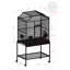 Cage à oiseaux victorienne pour étage supérieur, grande, noire-132420540-27270886