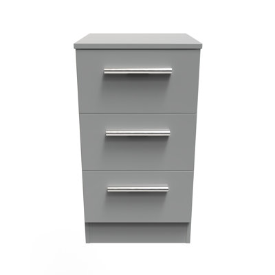Contrast 37cm W Manufactured Wood Bedside Table