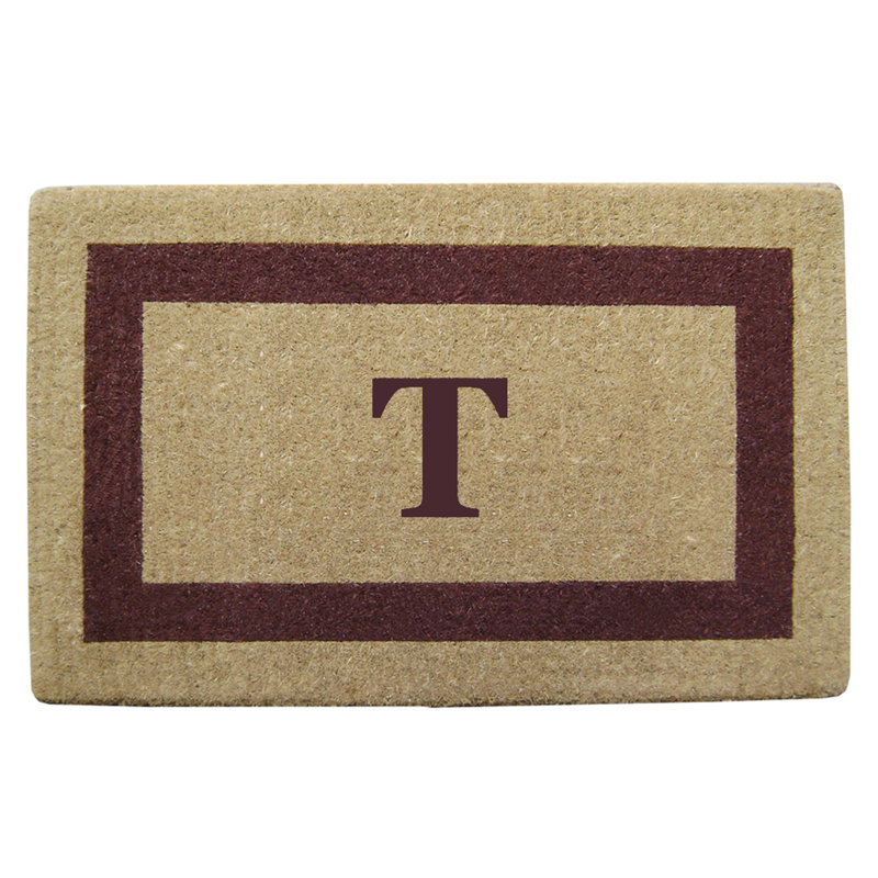 Glastbury Outdoor Doormat, Natural/Brown, T