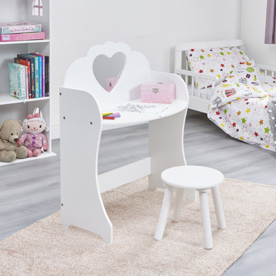 Schminktisch-Set Pastels Collection mit Spiegel