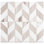 Livmor 2" x 3" Natural Stone Chevron Pattern Mosaic Floor & Wall Tile