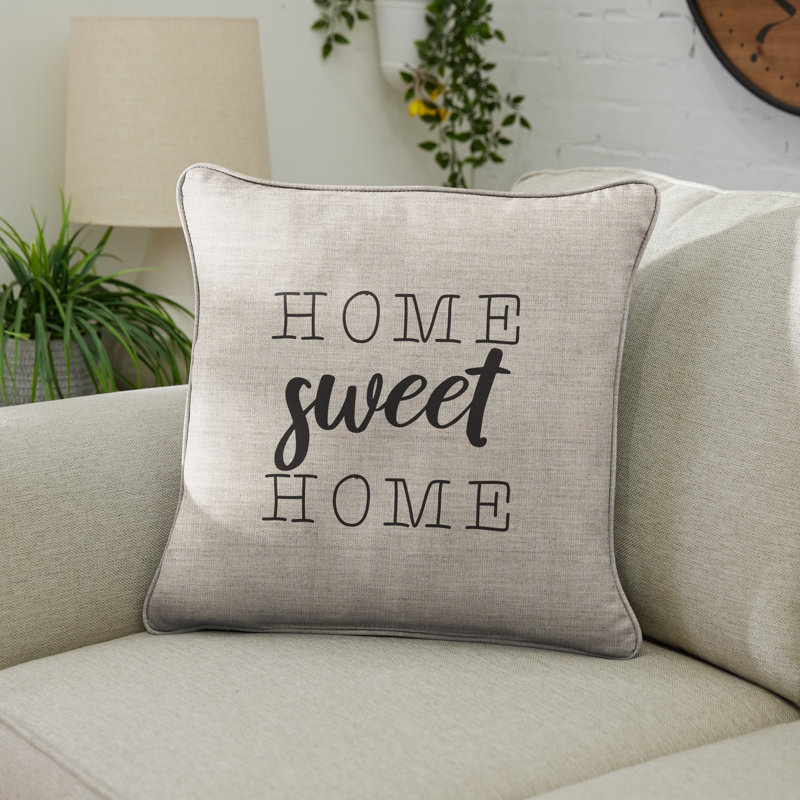 Charlotte Sunbrella® Indoor / Outdoor Throw Pillow, Cast Silver/Black