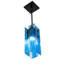 Luminaire suspendu carré / rectangulaire à 1 lumière Shutter Meyda-72162408-72162409