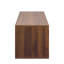 Armoire empilable - rangement monté de 28,88 x 13,6 x 13,99 pouces, idéal pour les espaces de vie à la maison, les livres, les vêtements, les cadres, les souvenirs, la couleur noyer, les panneaux de particules avec rangement empilable,