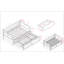 Lit de jour simple avec couchette Oakleaf-50494945
