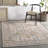 Oriental Teal/Brown Area Rug-447286230