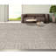 Tapis argent noué à la main de haute qualité