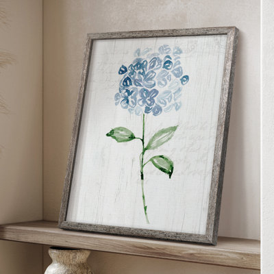 «Garden Botanical II», reproduction encadrée - bois massif 50271