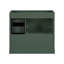 Meuble-lavabo autoportant en bois massif avec 4 tiroirs de rangement et une tablette-108848339-108848340