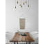 Tapisserie en coton avec accessoires de suspension