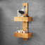 Nylia Bamboo Shower Caddy