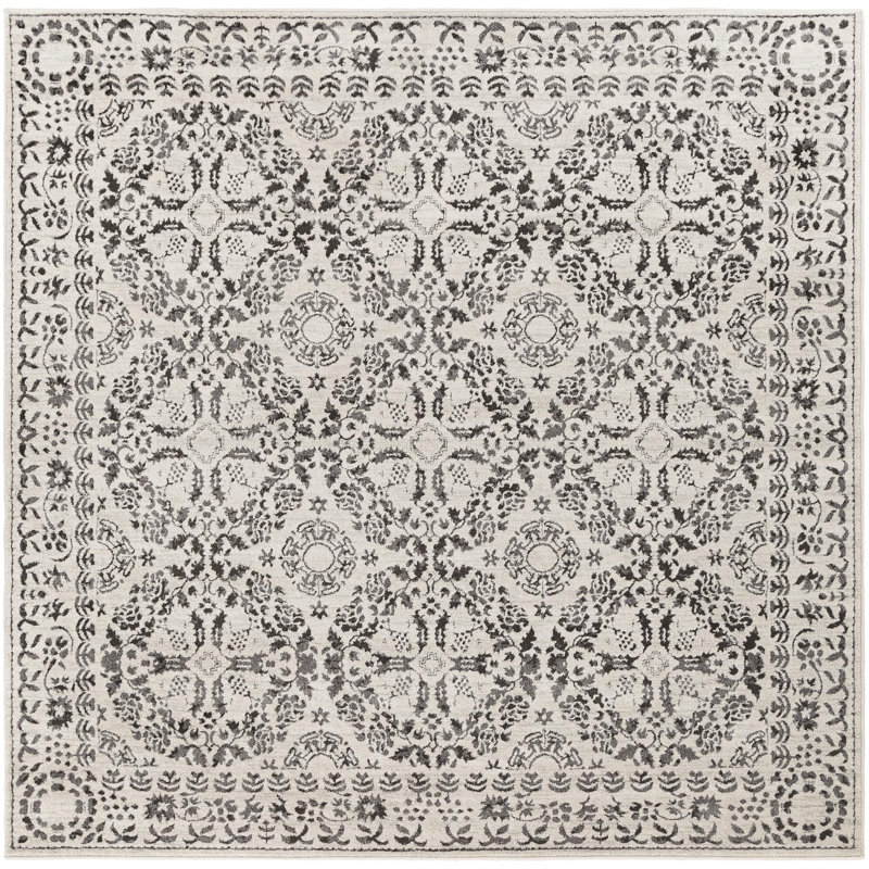 Angeliq Oriental Indoor Rug, Square 6'7"